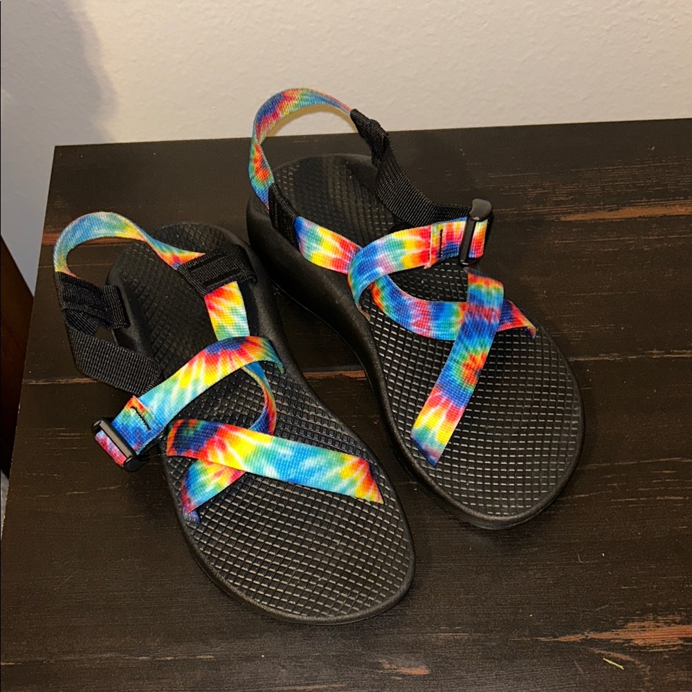 Chaco Tie-Dye Sandals. Size 7. Only worn once.